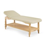 Paikallaan oleva hierontapöytä Nova Light Wood Beige