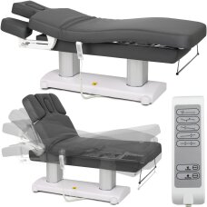 Stół do masażu stacjonarny Gemini Flex HEAT So Skin Gray