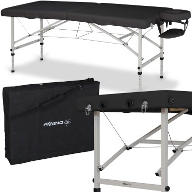 Klappbare Massageliege AvenoLife Torina 2 Black (Standard Line)