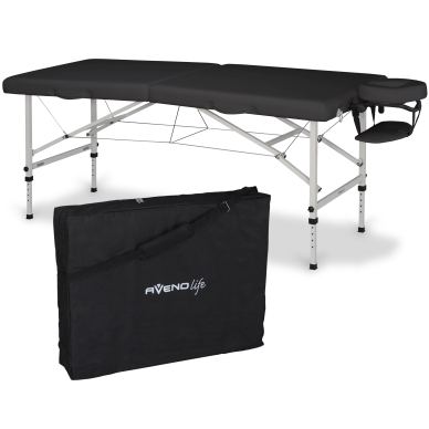 Складной массажный стол AvenoLife Torina 2 Black (Standard Line) 10