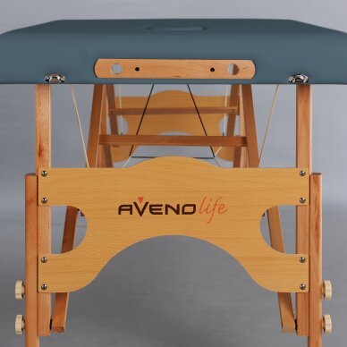 Kokoontaittuva hierontapöytä AvenoLife Aura 2 Agate Blue (Standard Line) 1