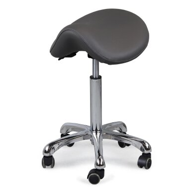 Kosmetikerin hocker Alma So Skin Gray