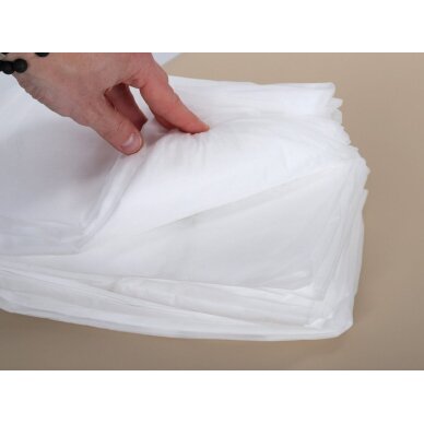 Vienkartiniai masažo stalo užvalkalai su guma, 10 vnt. 4