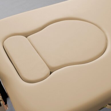 Masāžas galds grūtniecēm Olivia Soft Touch Beige 3 Masāžas galds grūtniecēm Olivia Soft Touch Beige 3