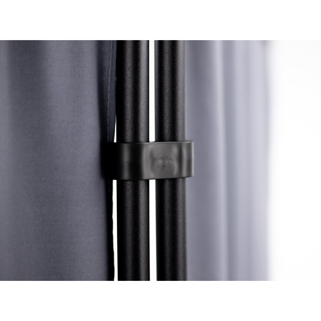 Tragbare Bildschirmwand Standard Black Modular Screen Curtain Grey 3 Tragbare Bildschirmwand Standard Black Modular Screen Curtain Grey 3