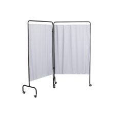 Переносная перегородка Standard Black Modular Screen Curtain Light Grey