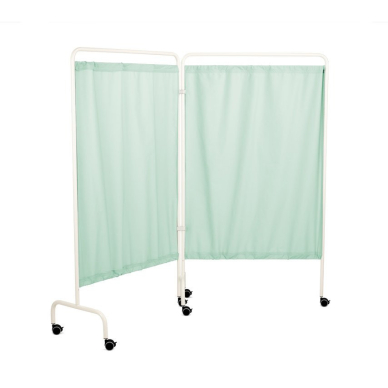 Portable wall Standard White Modular Screen Curtain Green 1