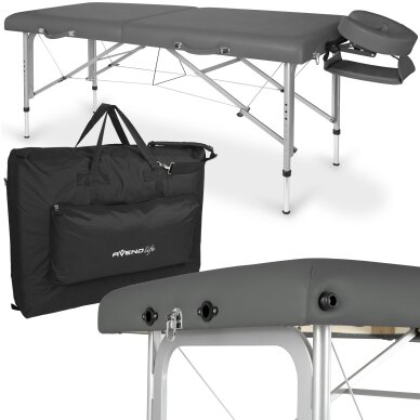 Klappbare Massageliege AvenoLife Altus 2 Charcoal 70 (Standard Line)