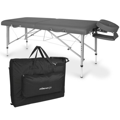 Taitettava hierontapöytä AvenoLife Altus 2 Charcoal 70 (Standard Line) 9