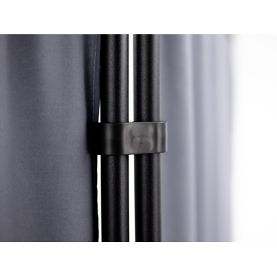 Przenośna ścianka parawan Standard Black Modular Screen Curtain Grey 3