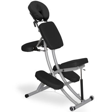 Стул для вертикального массажа Prestige-Reh Pneumatic Lift Black Стул для вертикального массажа Prestige-Reh Pneumatic Lift Black