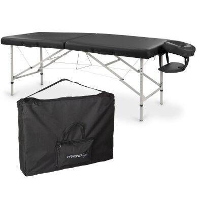 Folding massage table AvenoLife Verona 2 Black (Standard Line) 9