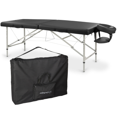 Saliekamais masāžas galds AvenoLife Verona 2 Black (Standard Line) 9