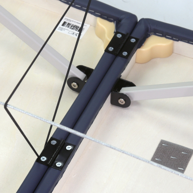 Folding massage table AvenoLife Verona 2 Black (Standard Line) 8