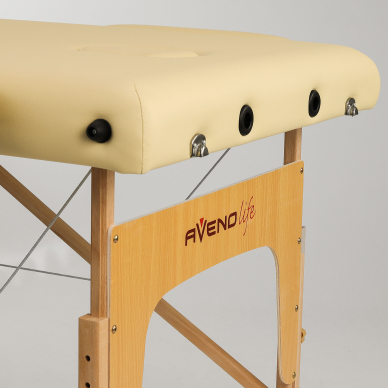 Foldable massage table AvenoLife Sofia 2 Beige (Economy Line) 5