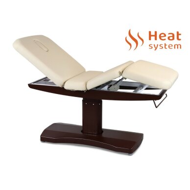 Stół do masażu stacjonarny Libra 4 HEAT Skin Beige 1