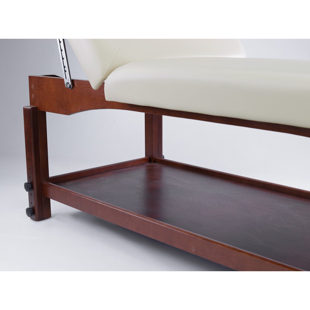 Statsionaarne massaažilaud Nova Dark Wood Beige 2