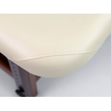 Stationary massage table Nova Dark Wood Beige