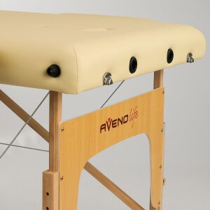 Kokkupandav massaažilaud AvenoLife Sofia Light 2 Beige (Economy Line) 5