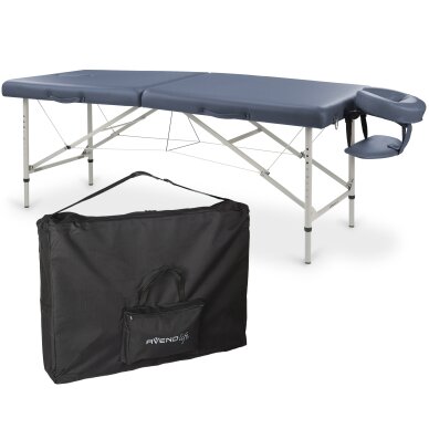Foldable massage table AvenoLife Verona 2 Agate Blue (Standard Line) 11