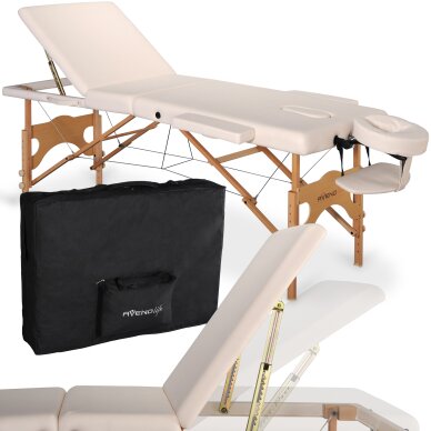 Foldable massage table AvenoLife Eden 3 Beige (Standard Line) Foldable massage table AvenoLife Eden 3 Beige (Standard Line)