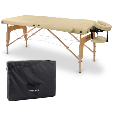 Foldable massage table AvenoLife Sofia 2 Beige (Economy Line) 14