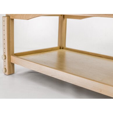 Statsionaarne massaažilaud Nova Light Wood Ivory 2