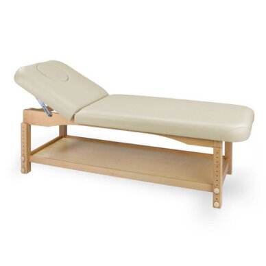 Paikallaan oleva hierontapöytä Nova Light Wood Comfort Beige
