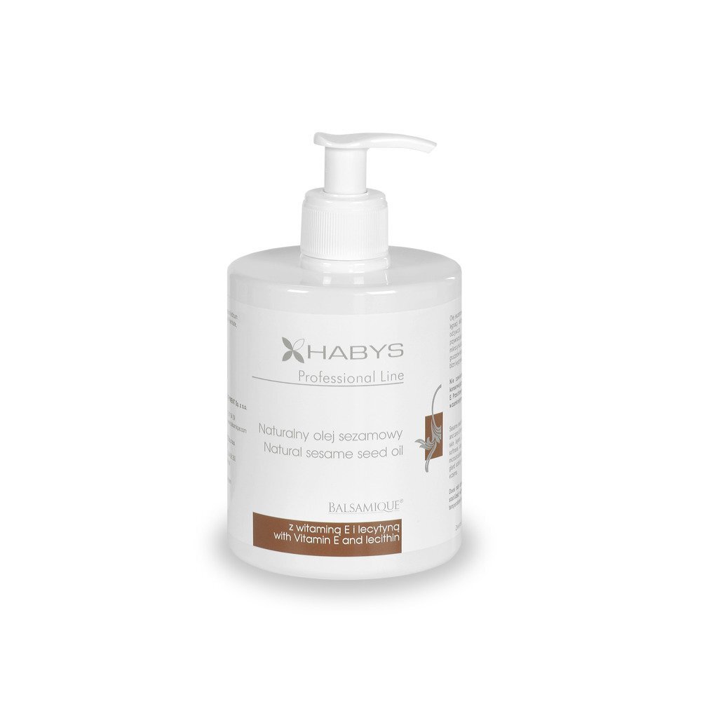 Masāžas eļļa "Dabīgais sezama" (sejas ekstrakts), 450 ml