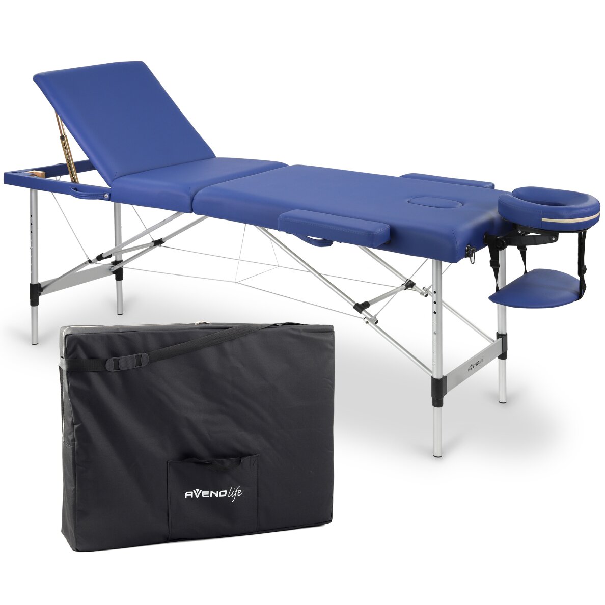 Klappbare Massageliege AvenoLife Adele 3 Blue (Economy Line) 13 Klappbare Massageliege AvenoLife Adele 3 Blue (Economy Line) 13