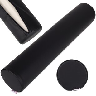 Apaļš masāžas rullis K515 12x60 cm, melns
