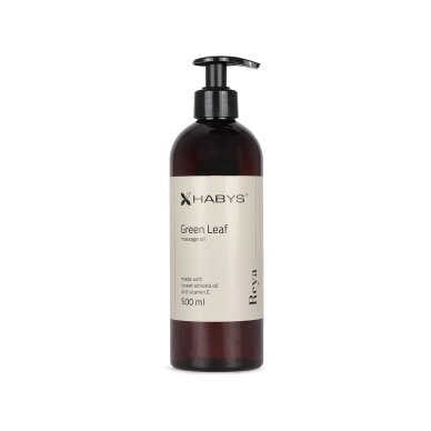 Masažo aliejus su žaliąja arbata, 500 ml