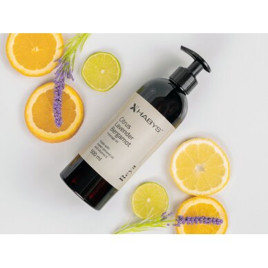 Massageöl mit Zitrusfrüchten, Lavendel und Bergamotte, 500 ml 2