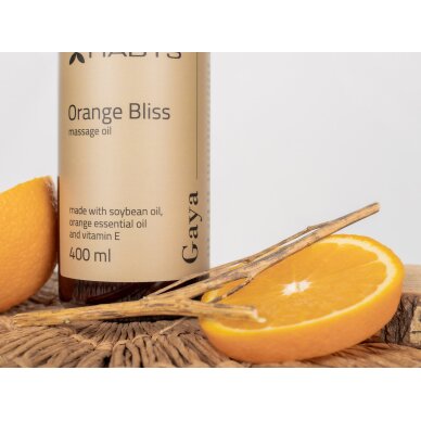 Masāžas eļļa "Apelsīnu svētlaime", 400 ml 2