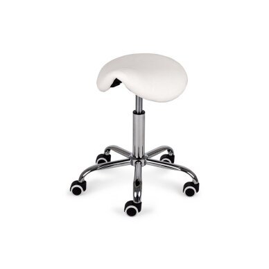 Табурет косметолога Lofi Comfy Base K515 White