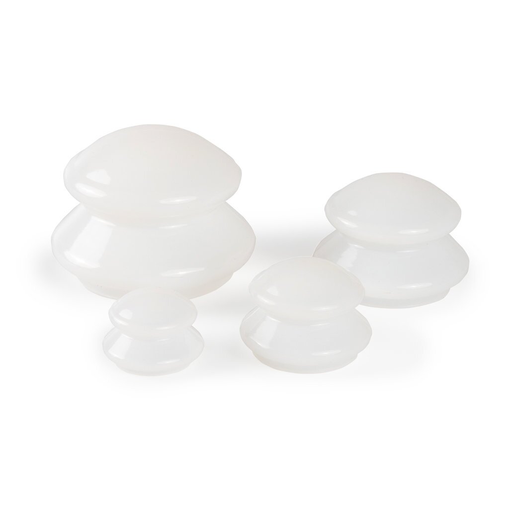 Silicone massage cups Habys 4 pcs. white 1 Silicone massage cups Habys 4 pcs. white 1