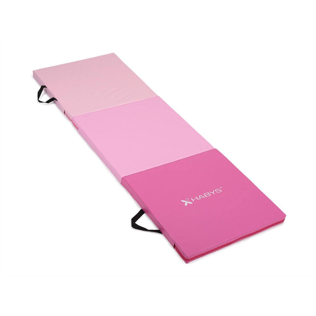 Складной гимнастический мат 180x60x5cm, pink 1 Складной гимнастический мат 180x60x5cm, pink 1