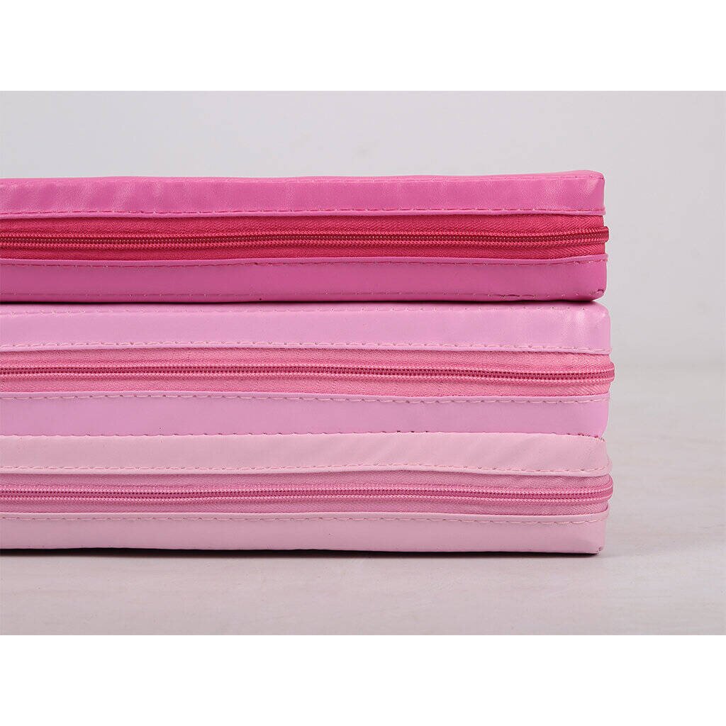 Складной гимнастический мат 180x60x5cm, pink 4 Складной гимнастический мат 180x60x5cm, pink 4