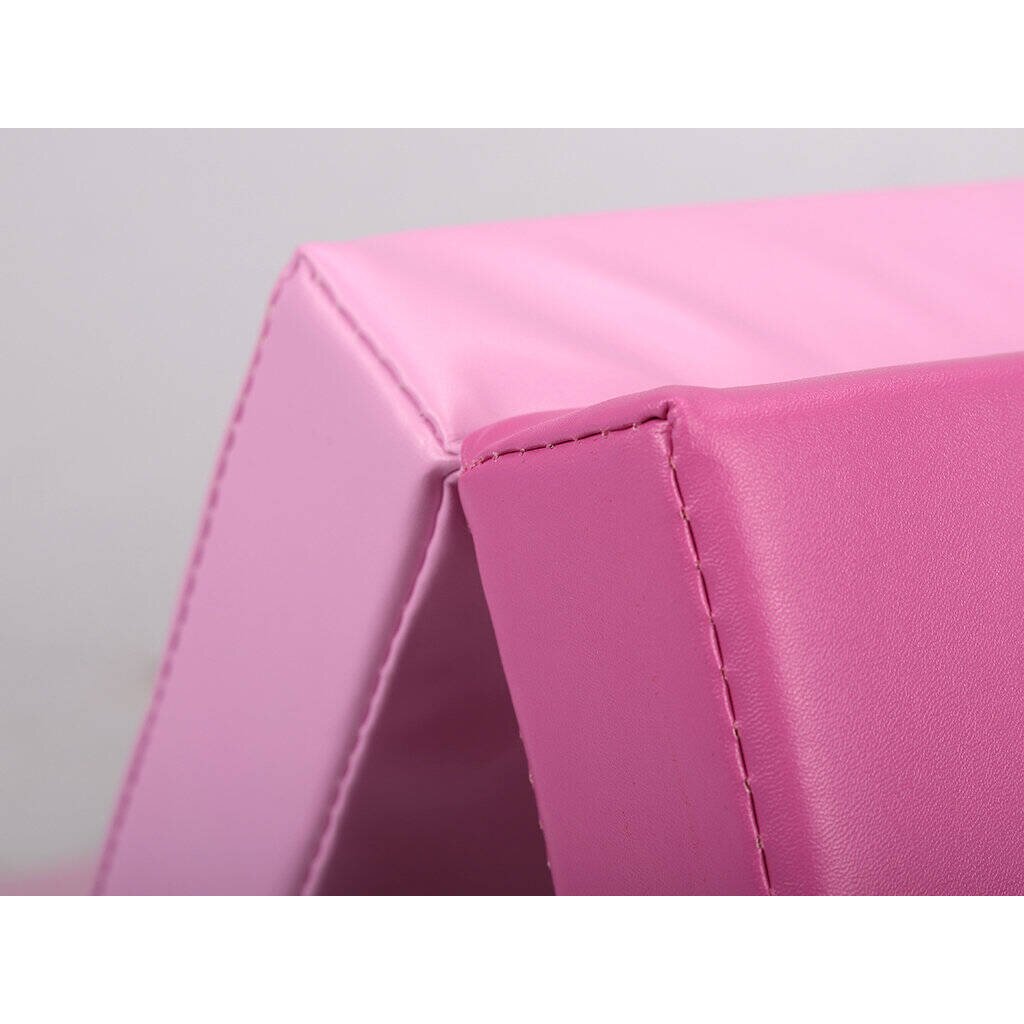 Складной гимнастический мат 180x60x5cm, pink 5 Складной гимнастический мат 180x60x5cm, pink 5