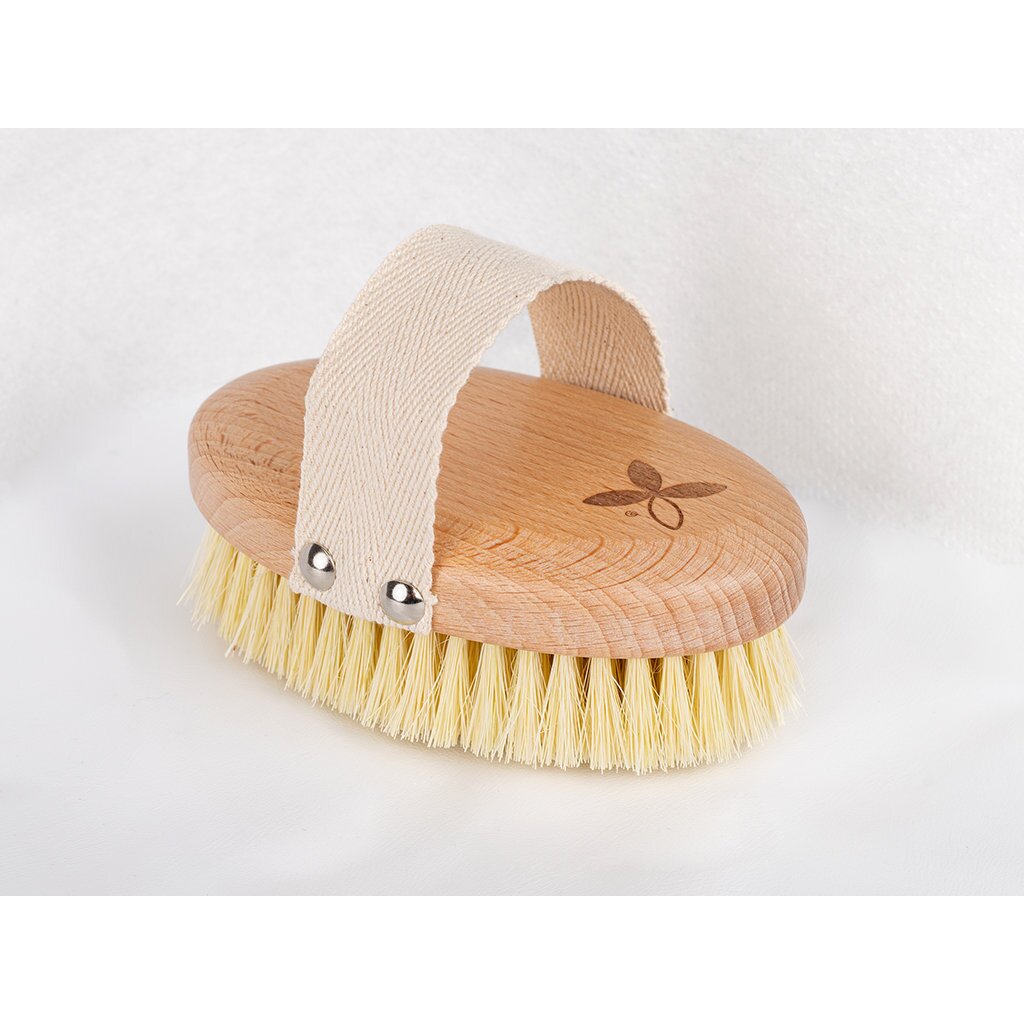 Szczotka do masażu na sucho z włosiem 100% Tampico 2 Szczotka do masażu na sucho z włosiem 100% Tampico 2