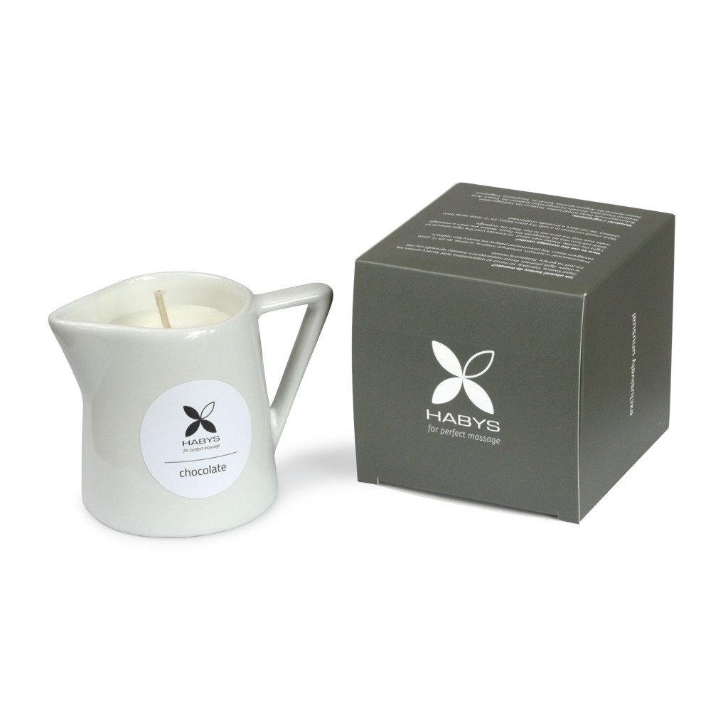 Masāžas svece Habys Šokolādes kārdinājums 110 ml Masāžas svece Habys Šokolādes kārdinājums 110 ml