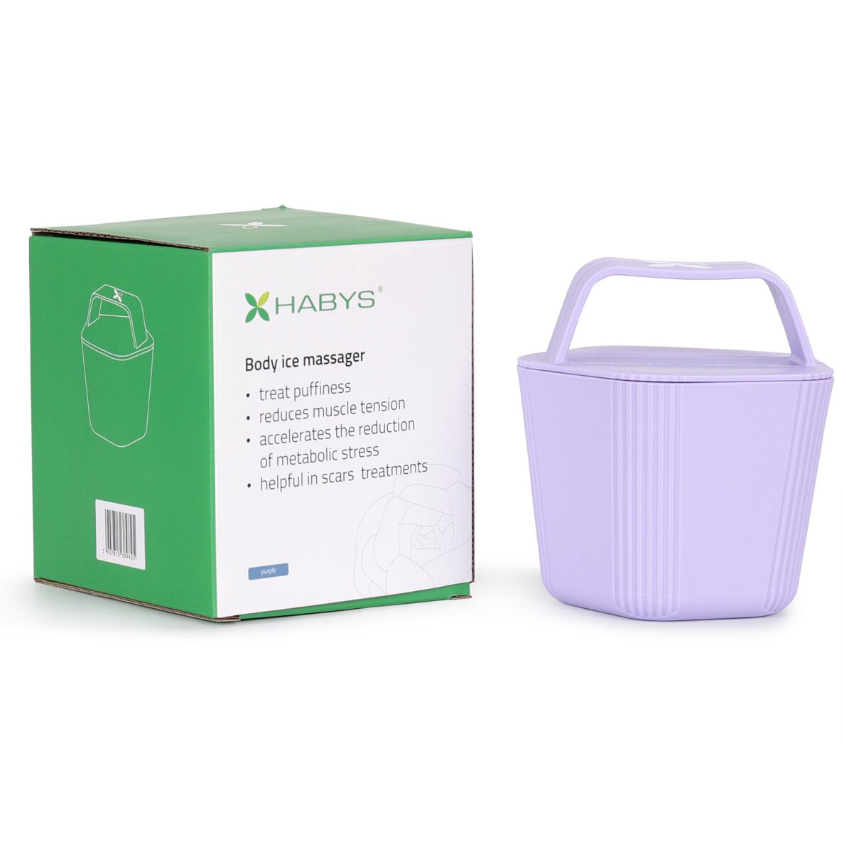 Silikoonist kehajäämassaaživahend L, lilla