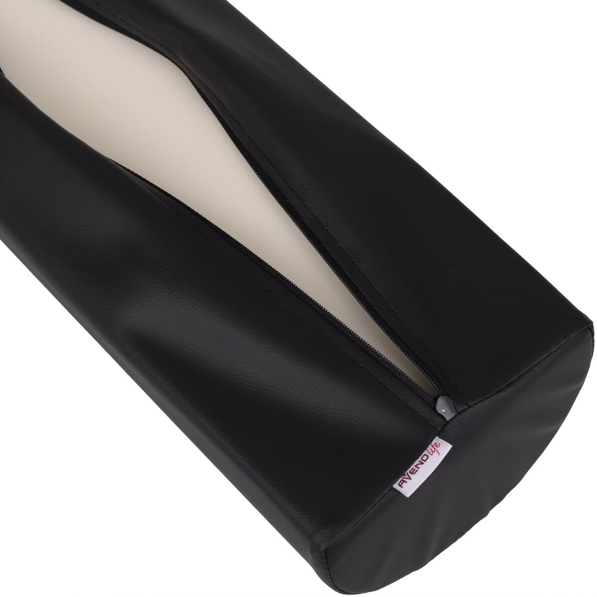 Pusapvalė masažo pagalvė K515 60x18x12 cm, juoda 3 Pusapvalė masažo pagalvė K515 60x18x12 cm, juoda 3