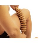 Medinis kūno masažo volelis iš buko medienos Medinis kūno masažo volelis iš buko medienos