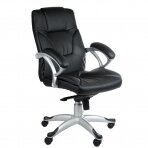 Kontoritool ratastel OFFICE CHAIR PRESTIGE BLACK