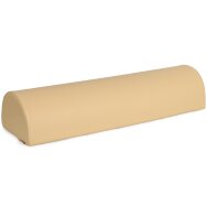 Halbkreisförmiges Massagekissen Aveno Life K533 60x18x12 cm, beige