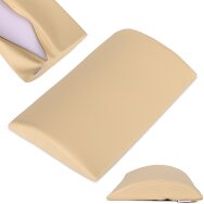 Puolipyöreä lannerangan hierontatyyny Aveno Life K533 40x25x5 cm, beige