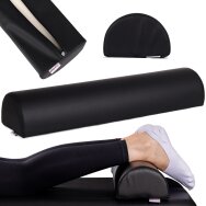 Semicircular massage pillow K515 60x15x10 cm, black Semicircular massage pillow K515 60x15x10 cm, black