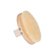 Kuivmassaažihari 100% pleegitatud harjastega