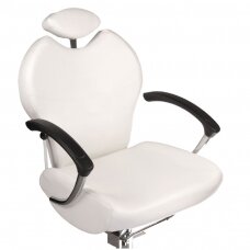 Pedicure chair with foot bath PEDICURE CHAIR COMFORT HYDRAULIC WHITE